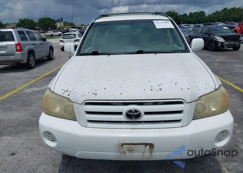 2005 Toyota Highlander from USA, damaged, VIN JTEGD21A950123935